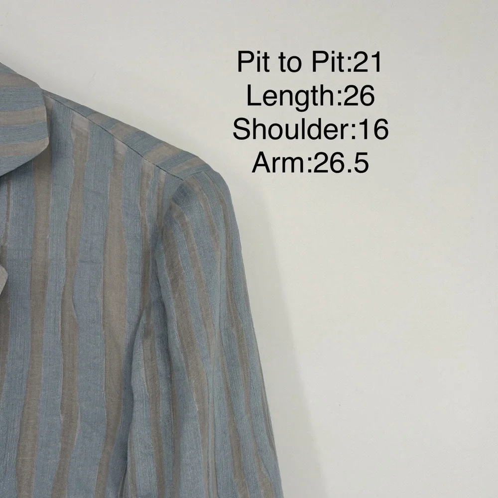 Armani Collezioni Blazer Womens 14 Linen Silk‎ Animal Print Preppy Designer